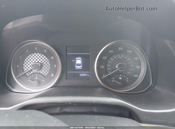 KMHD84LF9KU848810 2019 HYUNDAI ELANTRA Gray Հետևի նստատեղերի տեսք