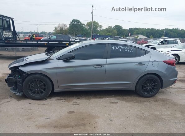 KMHD84LF9KU848810 2019 HYUNDAI ELANTRA Gray Սալոնի 360 աստիճան տեսք