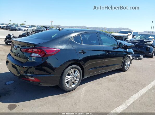KMHD84LF9LU921661 2020 HYUNDAI ELANTRA Black Հետևի աջ