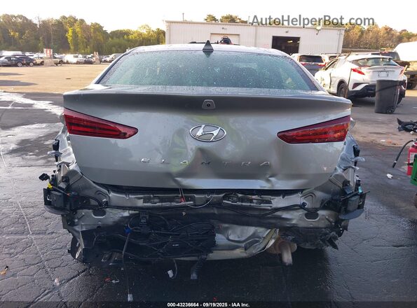 KMHD84LF9LU937035 2020 HYUNDAI ELANTRA Gray Widok z przodu