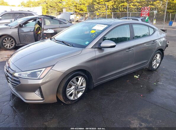 KMHD84LF9LU937035 2020 HYUNDAI ELANTRA Gray Przód lewy