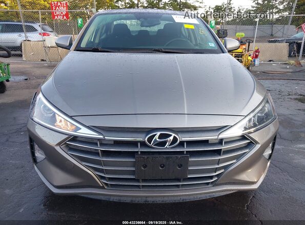 KMHD84LF9LU937035 2020 HYUNDAI ELANTRA Gray Widok wnętrza z tyłu