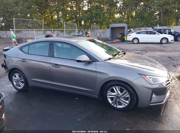 KMHD84LF9LU937035 2020 HYUNDAI ELANTRA Gray Widok wnętrza 360 stopni
