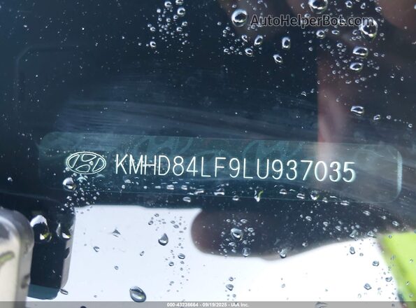KMHD84LF9LU937035 2020 HYUNDAI ELANTRA Gray 
