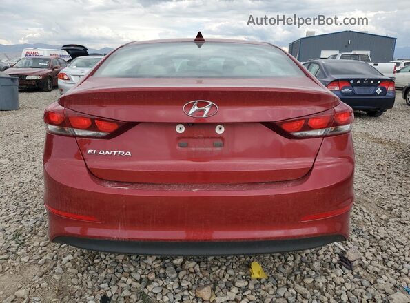 KMHD84LFXJU472634 2018 HYUNDAI ELANTRA Красный 