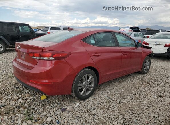 KMHD84LFXJU472634 2018 HYUNDAI ELANTRA Красный 