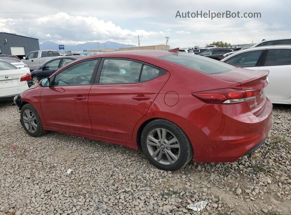 KMHD84LFXJU472634 2018 HYUNDAI ELANTRA Красный 