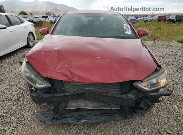 KMHD84LFXJU472634 2018 HYUNDAI ELANTRA Красный 