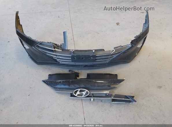 KMHD84LFXKU847391 2019 HYUNDAI ELANTRA Black Սարքավորումների վահանակի տեսք