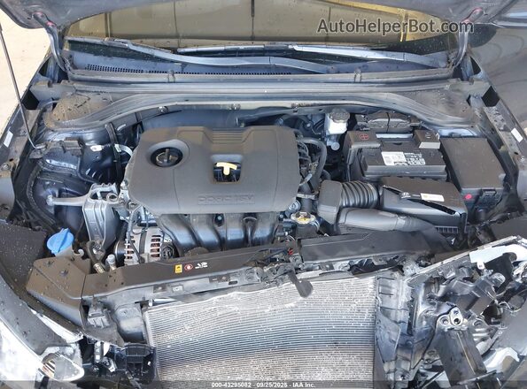 KMHD84LFXKU847391 2019 HYUNDAI ELANTRA Black Հետևի տեսք
