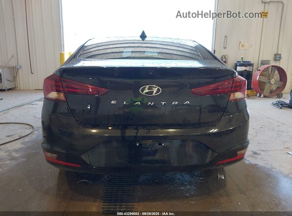 KMHD84LFXKU847391 2019 HYUNDAI ELANTRA Black 