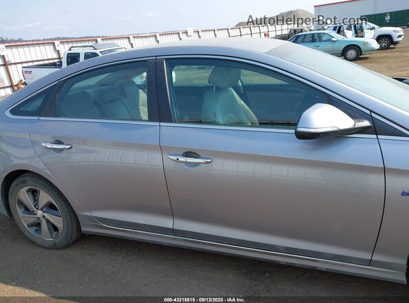 KMHE54L20HA049292 2017 HYUNDAI SONATA PLUG-IN HYBRID Blue 