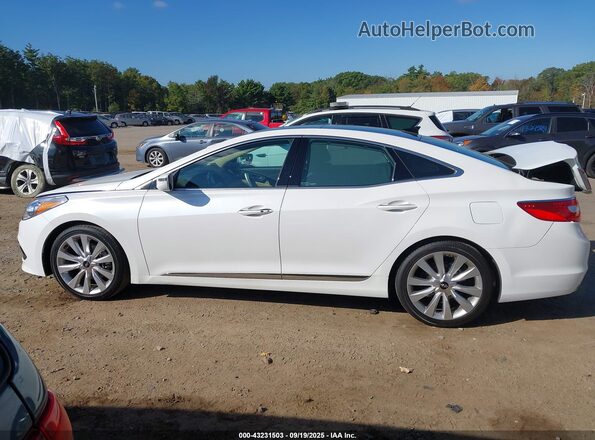 KMHFH4JG8GA529735 2016 HYUNDAI AZERA White 