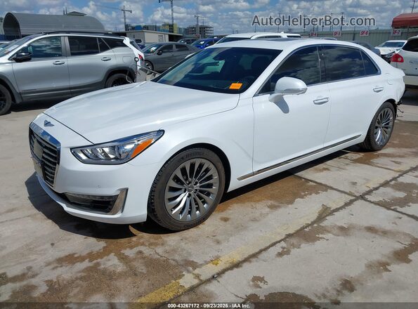 KMHG34JAXHU023421 2017 GENESIS G90 White 