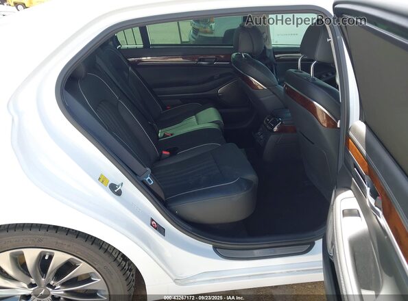 KMHG34JAXHU023421 2017 GENESIS G90 White 