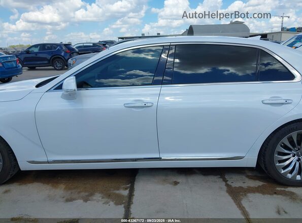 KMHG34JAXHU023421 2017 GENESIS G90 White 