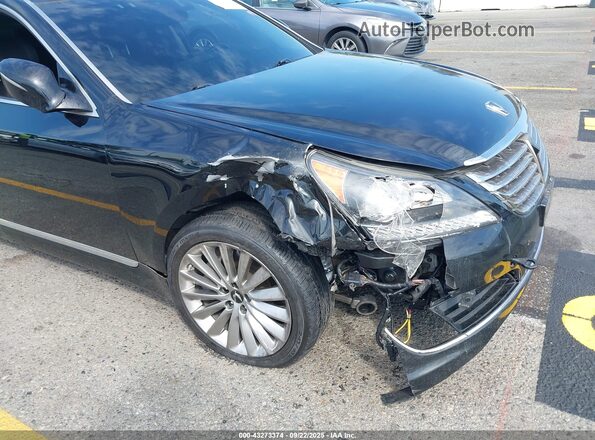 KMHGH4JH2GU102255 2016 HYUNDAI EQUUS Black Вид спереду