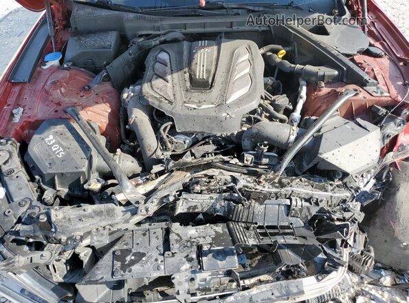 KMHGN4JB9JU262743 2018 GENESIS G80 Красный 