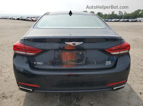 KMHGN4JE5HU176575 2017 GENESIS G80 Черный 