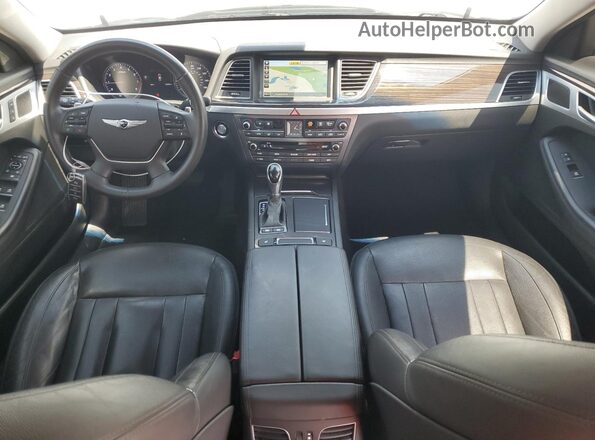 KMHGN4JEXHU195977 2017 GENESIS G80 White 