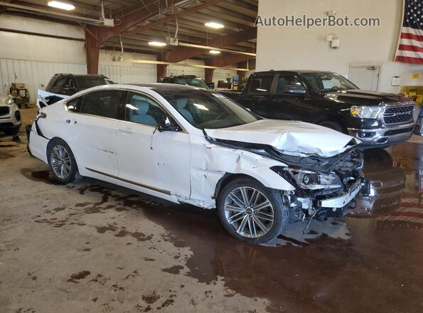 KMHGN4JEXJU251096 2018 GENESIS G80 White 