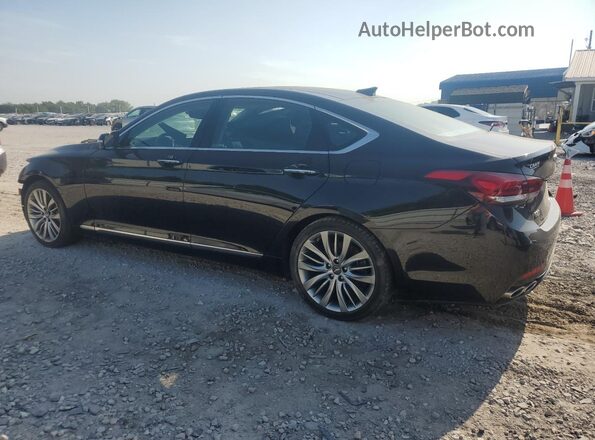 KMHGN4JF4JU248557 2018 GENESIS G80 Black 