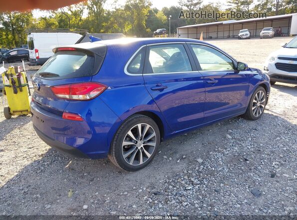 KMHH35LE1KU099076 2019 HYUNDAI ELANTRA GT Blue Trasero derecho