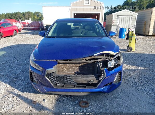 KMHH35LE1KU099076 2019 HYUNDAI ELANTRA GT Blue Vista del cuadro de instrumentos