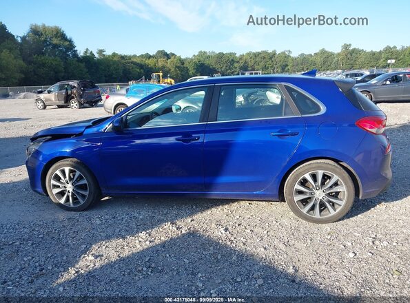 KMHH35LE1KU099076 2019 HYUNDAI ELANTRA GT Blue Vista interior de 360 grados