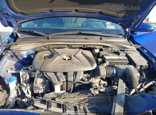 KMHH35LE1KU099076 2019 HYUNDAI ELANTRA GT Blue Vista trasera