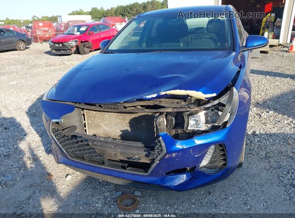 KMHH35LE1KU099076 2019 HYUNDAI ELANTRA GT Blue Vista frontal