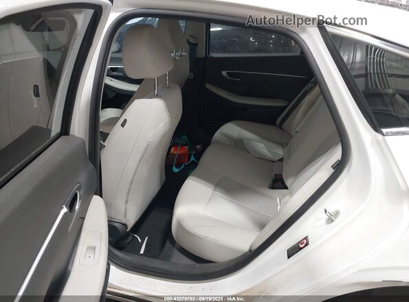 KMHL14JA9MA161127 2021 HYUNDAI SONATA White Widok naklejki z numerem VIN