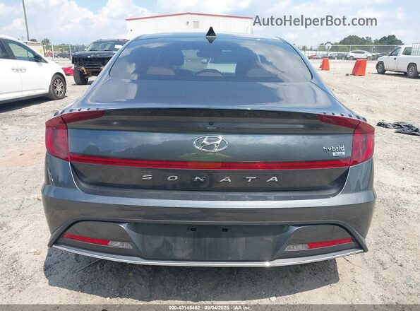 KMHL24JJ5NA048435 2022 HYUNDAI SONATA HYBRID Gray 