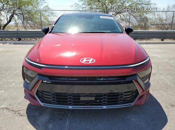 KMHL54JCXRA352889 2024 HYUNDAI SONATA Red Vista frontal
