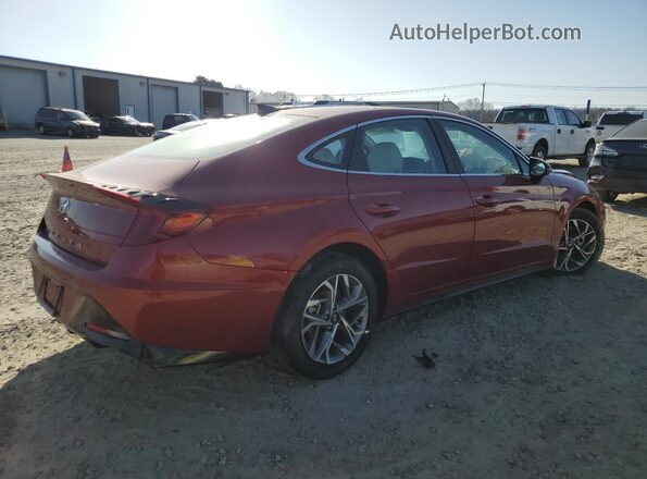 KMHL64JA0PA290072 2023 HYUNDAI SONATA Red 