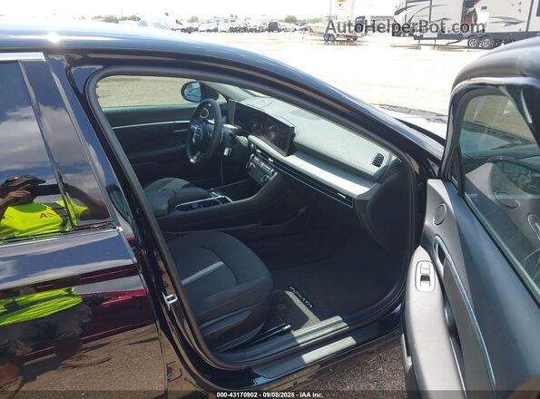 KMHL64JA0SA490328 2025 HYUNDAI SONATA Black წინა სალონის ხედი