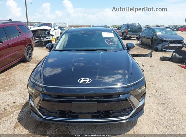 KMHL64JA0SA490328 2025 HYUNDAI SONATA Black უკანა სალონის ხედი