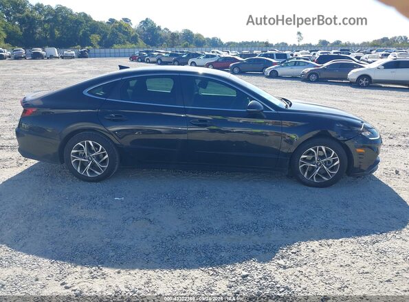 KMHL64JA2MA145031 2021 HYUNDAI SONATA Black Rear interior view