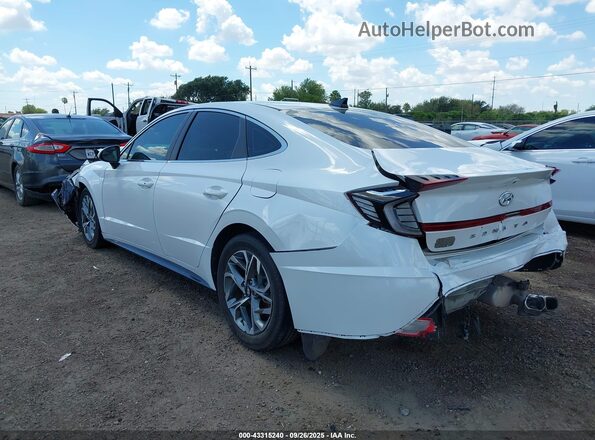KMHL64JA2NA210266 2022 HYUNDAI SONATA Белый Задняя левая четверть