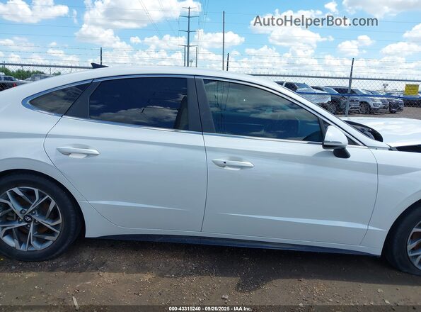 KMHL64JA2NA210266 2022 HYUNDAI SONATA Белый Панорамный вид салона 360°
