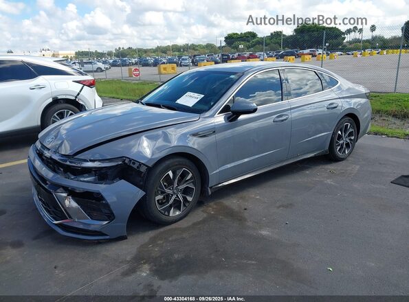 KMHL64JA2RA415284 2024 HYUNDAI SONATA Gray Передня ліва чверть