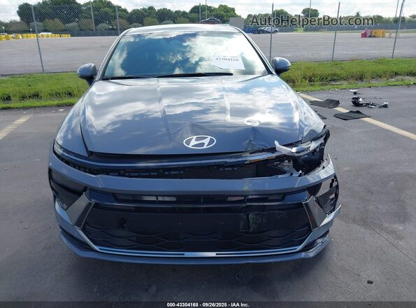 KMHL64JA2RA415284 2024 HYUNDAI SONATA Gray Вид задньої частини салону