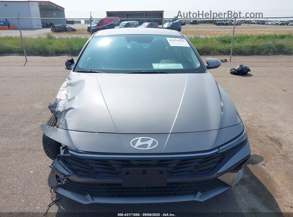 KMHLL4DG5RU841106 2024 HYUNDAI ELANTRA Gray Widok zestawu wskaźników