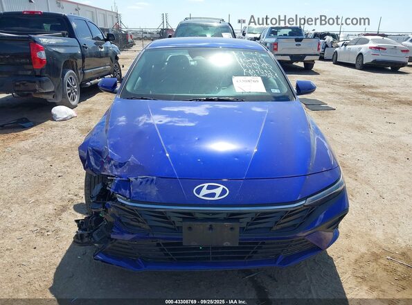 KMHLL4DG9RU843358 2024 HYUNDAI ELANTRA Dark Blue 