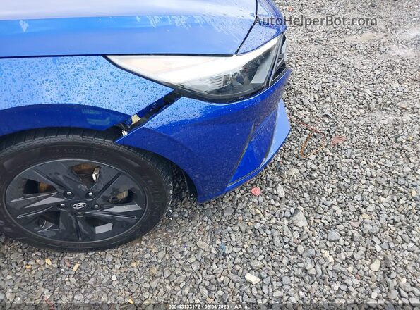 KMHLM4AG0MU068376 2021 HYUNDAI ELANTRA Blue 