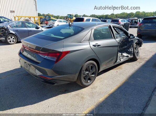 KMHLM4AG0PU563780 2023 HYUNDAI ELANTRA Gray Trasero derecho