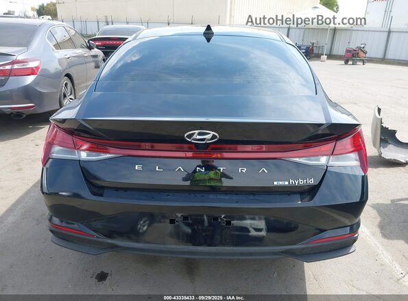 KMHLM4AJ2PU037596 2023 HYUNDAI ELANTRA HYBRID Черный 