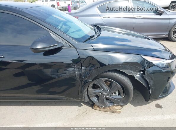 KMHLM4AJ2PU037596 2023 HYUNDAI ELANTRA HYBRID Черный 