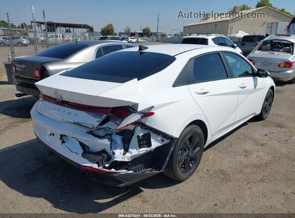 KMHLM4AJ7PU077964 2023 HYUNDAI ELANTRA HYBRID White 