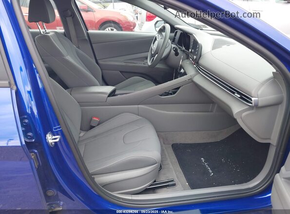 KMHLM4AJ8PU055116 2023 HYUNDAI ELANTRA HYBRID Blue 